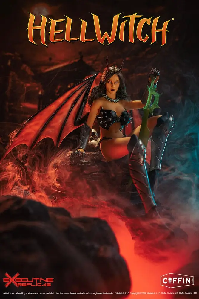 Hellwitch Comics 1/6 Hellwitch akciófigura 30 cm termékfotó