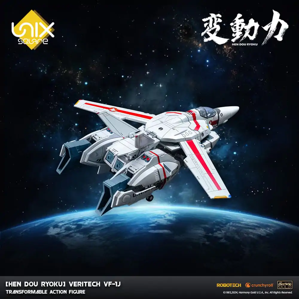 Hen Dou Ryoku Veritech Diecast akciófigura VF-1J 21 cm termékfotó