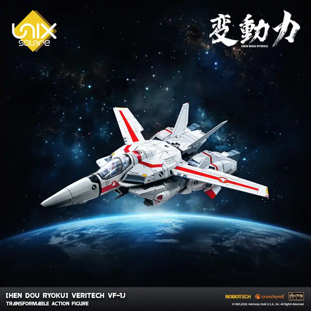 Hen Dou Ryoku Veritech Diecast akciófigura VF-1J 21 cm termékfotó