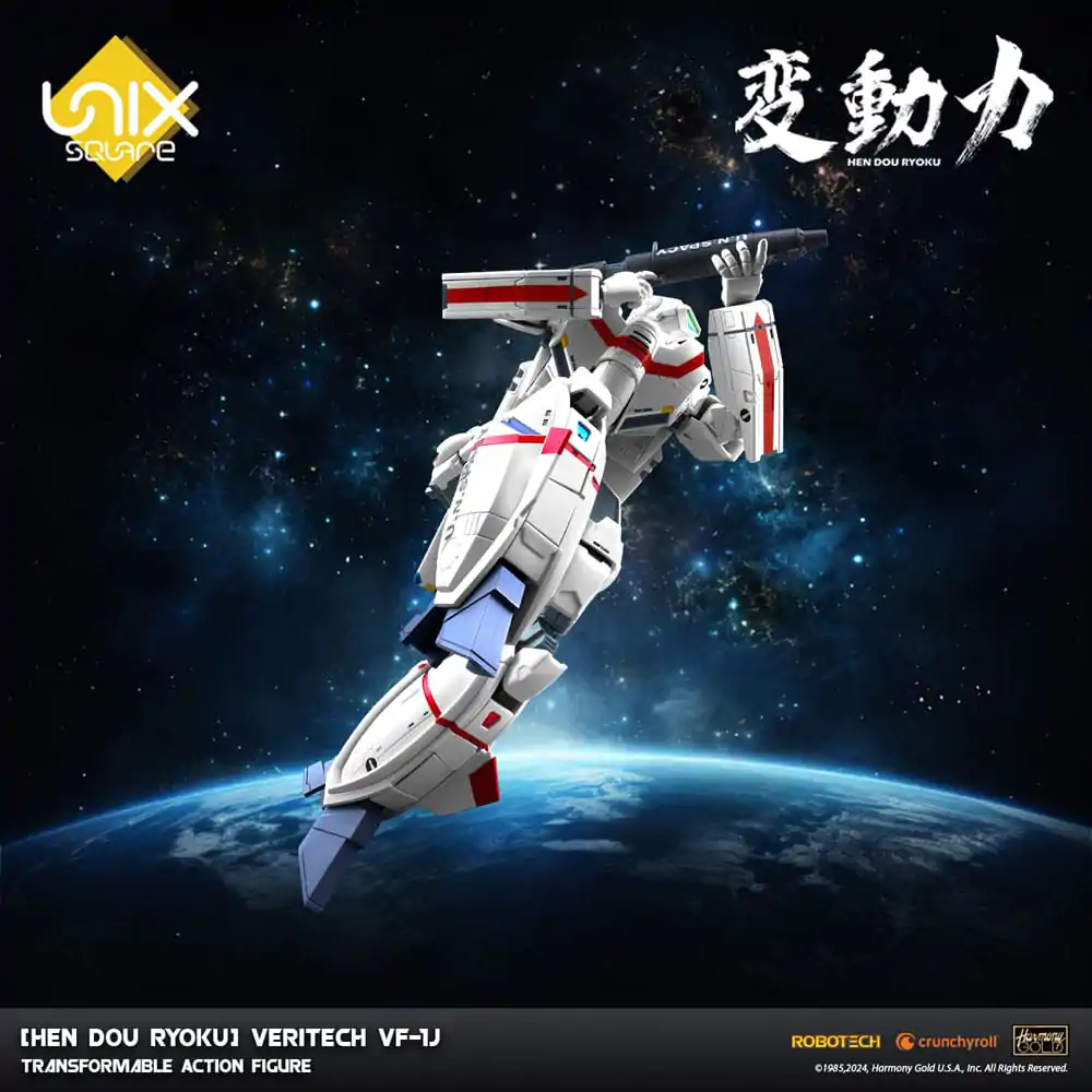 Hen Dou Ryoku Veritech Diecast akciófigura VF-1J 21 cm termékfotó