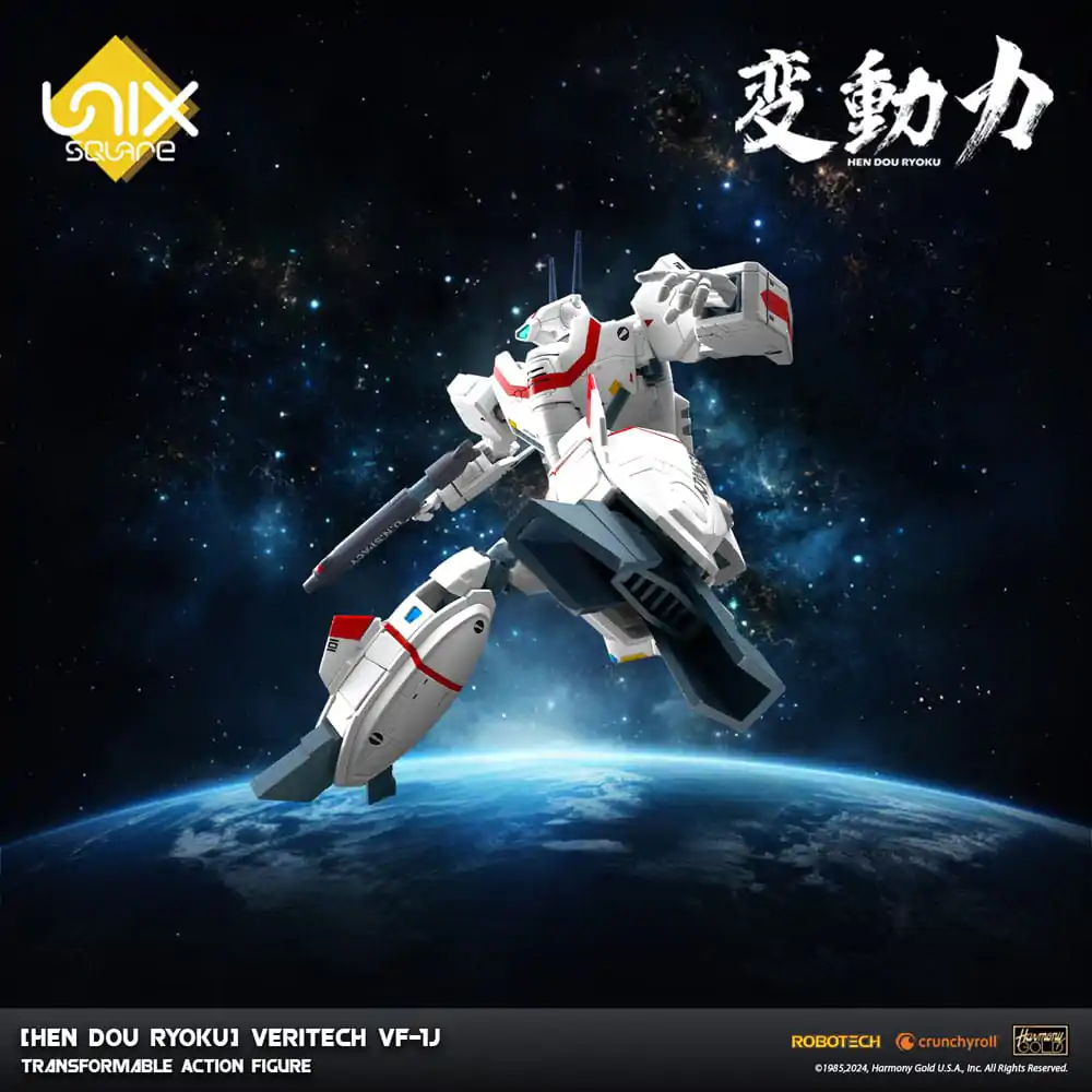 Hen Dou Ryoku Veritech Diecast akciófigura VF-1J 21 cm termékfotó