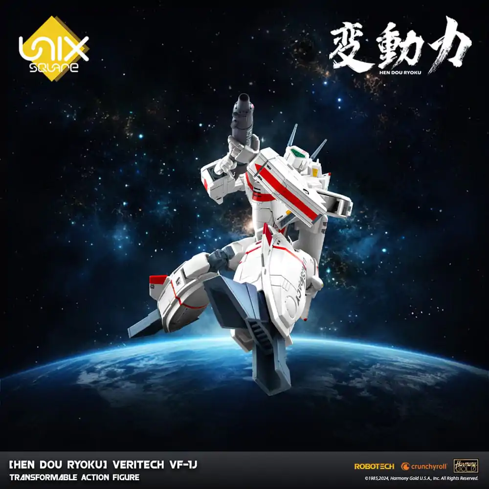 Hen Dou Ryoku Veritech Diecast akciófigura VF-1J 21 cm termékfotó