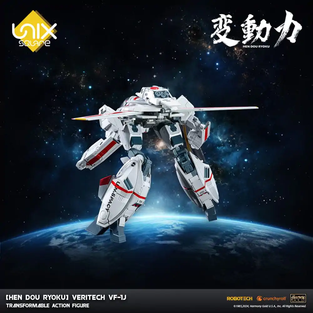 Hen Dou Ryoku Veritech Diecast akciófigura VF-1J 21 cm termékfotó