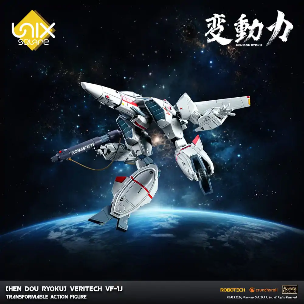 Hen Dou Ryoku Veritech Diecast akciófigura VF-1J 21 cm termékfotó