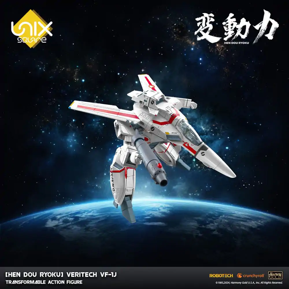 Hen Dou Ryoku Veritech Diecast akciófigura VF-1J 21 cm termékfotó