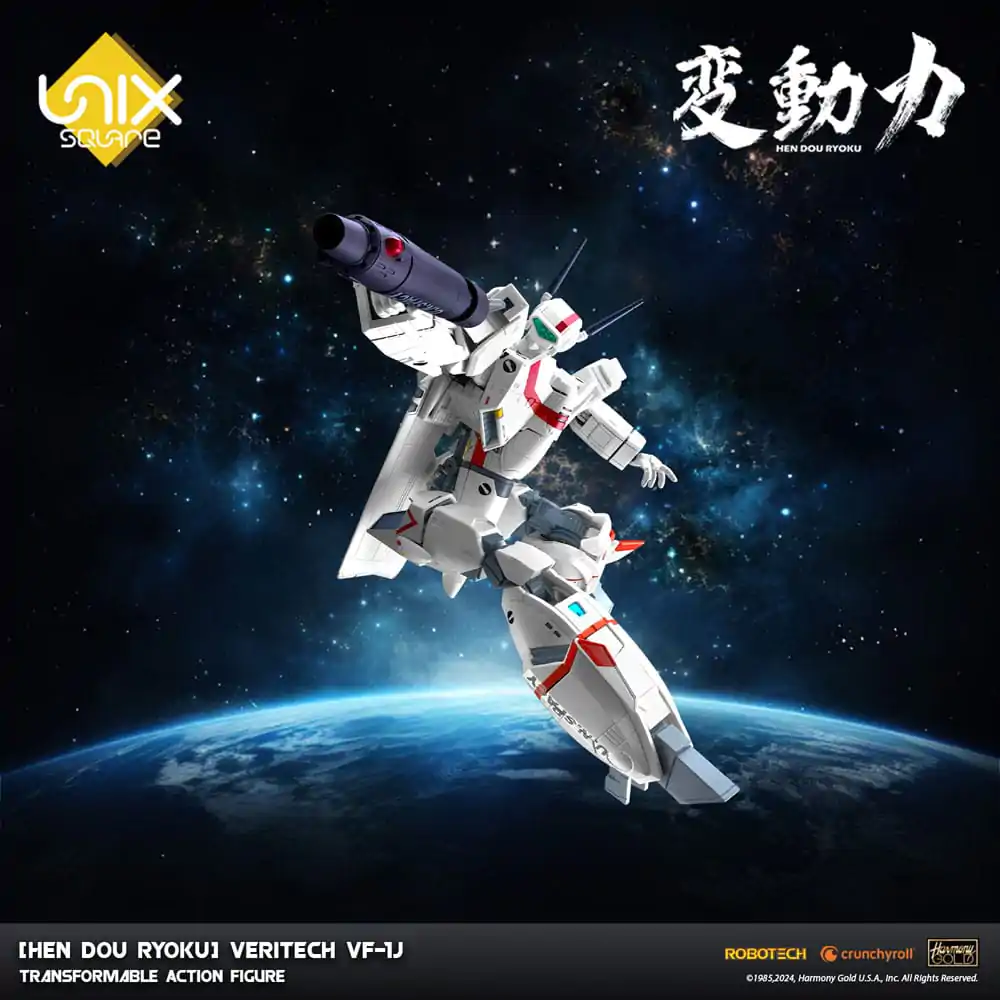 Hen Dou Ryoku Veritech Diecast akciófigura VF-1J 21 cm termékfotó