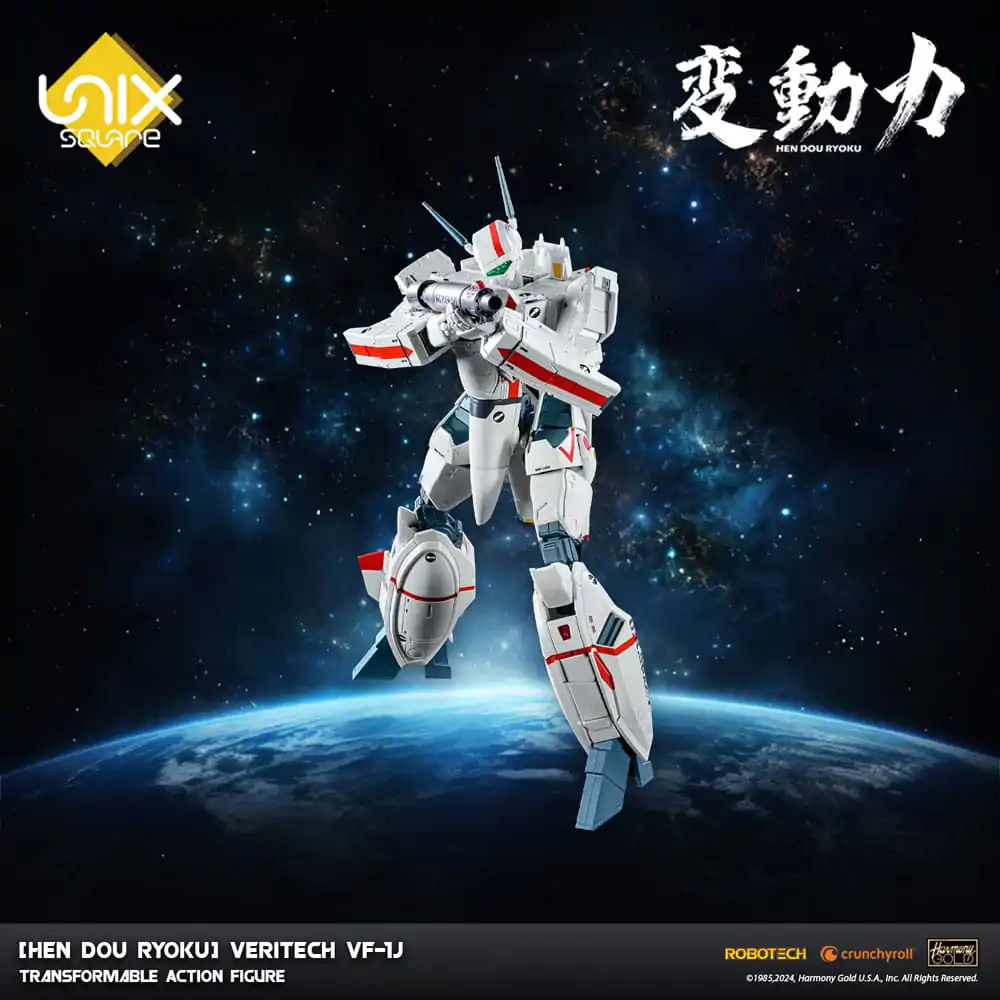 Hen Dou Ryoku Veritech Diecast akciófigura VF-1J 21 cm termékfotó