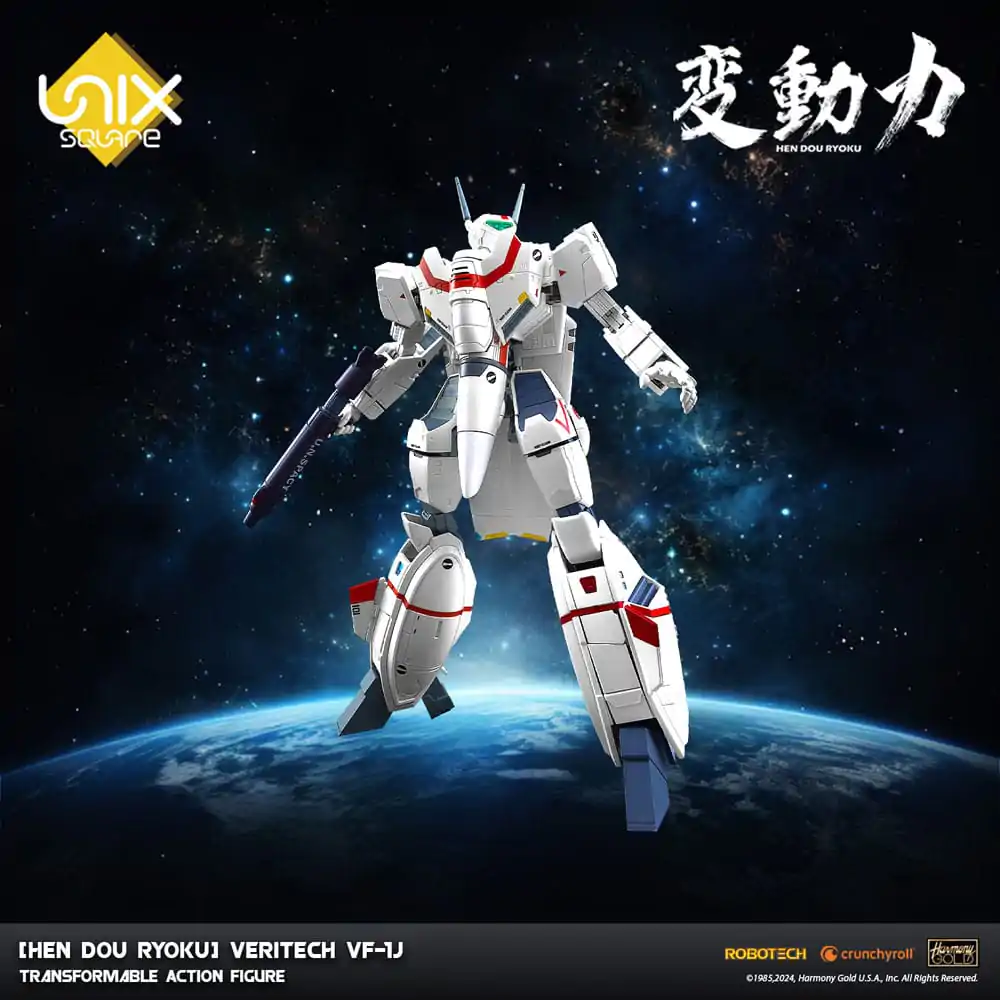 Hen Dou Ryoku Veritech Diecast akciófigura VF-1J 21 cm termékfotó