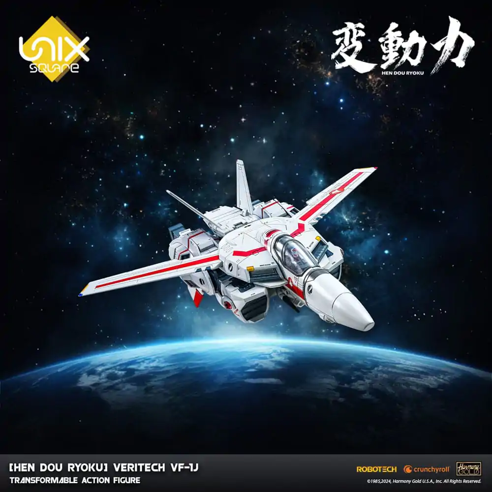 Hen Dou Ryoku Veritech Diecast akciófigura VF-1J 21 cm termékfotó