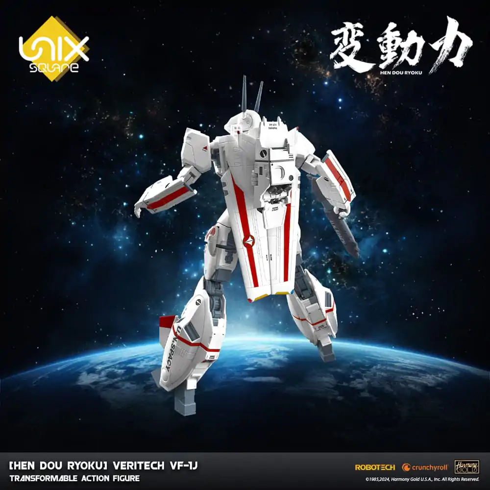 Hen Dou Ryoku Veritech Diecast akciófigura VF-1J 21 cm termékfotó