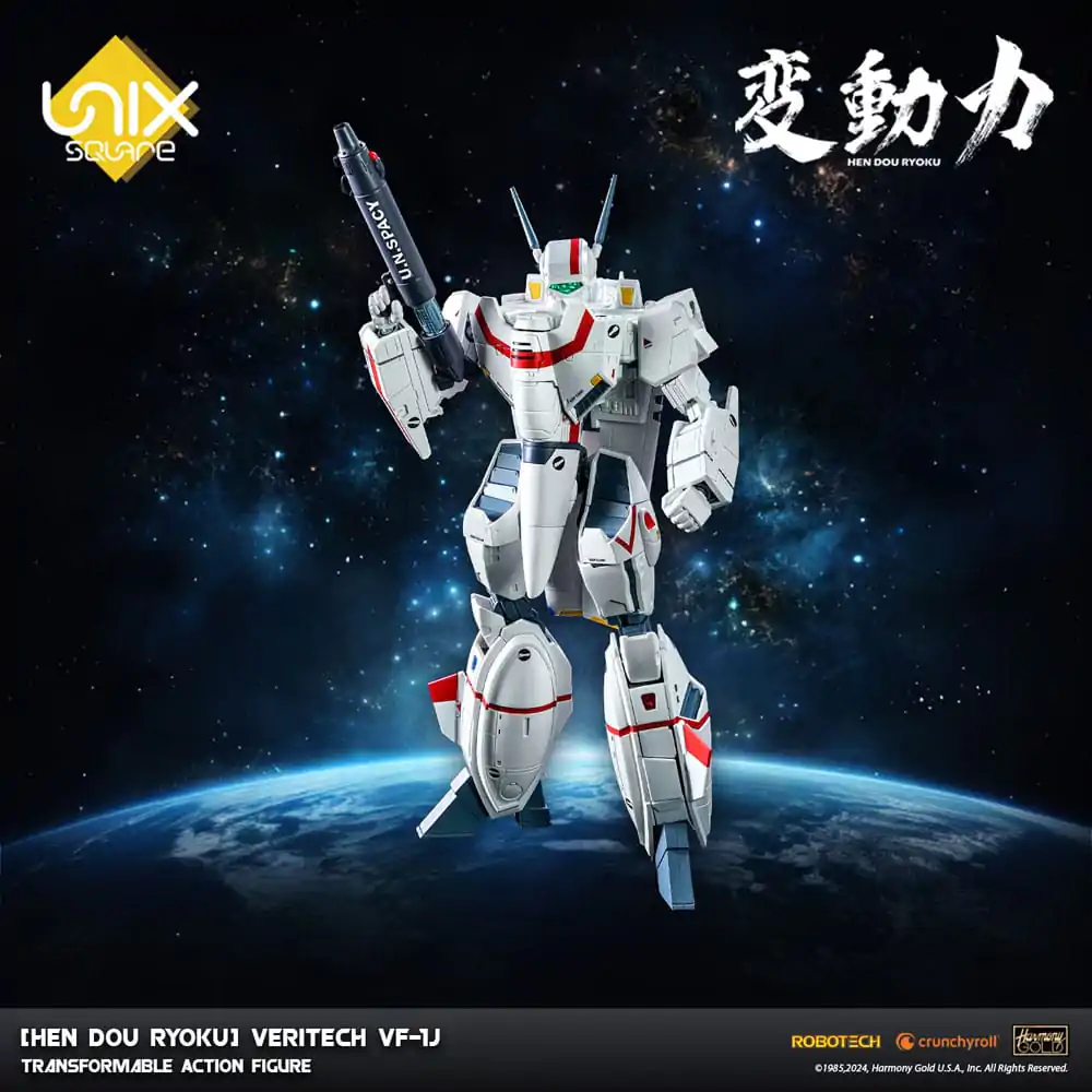 Hen Dou Ryoku Veritech Diecast akciófigura VF-1J 21 cm termékfotó