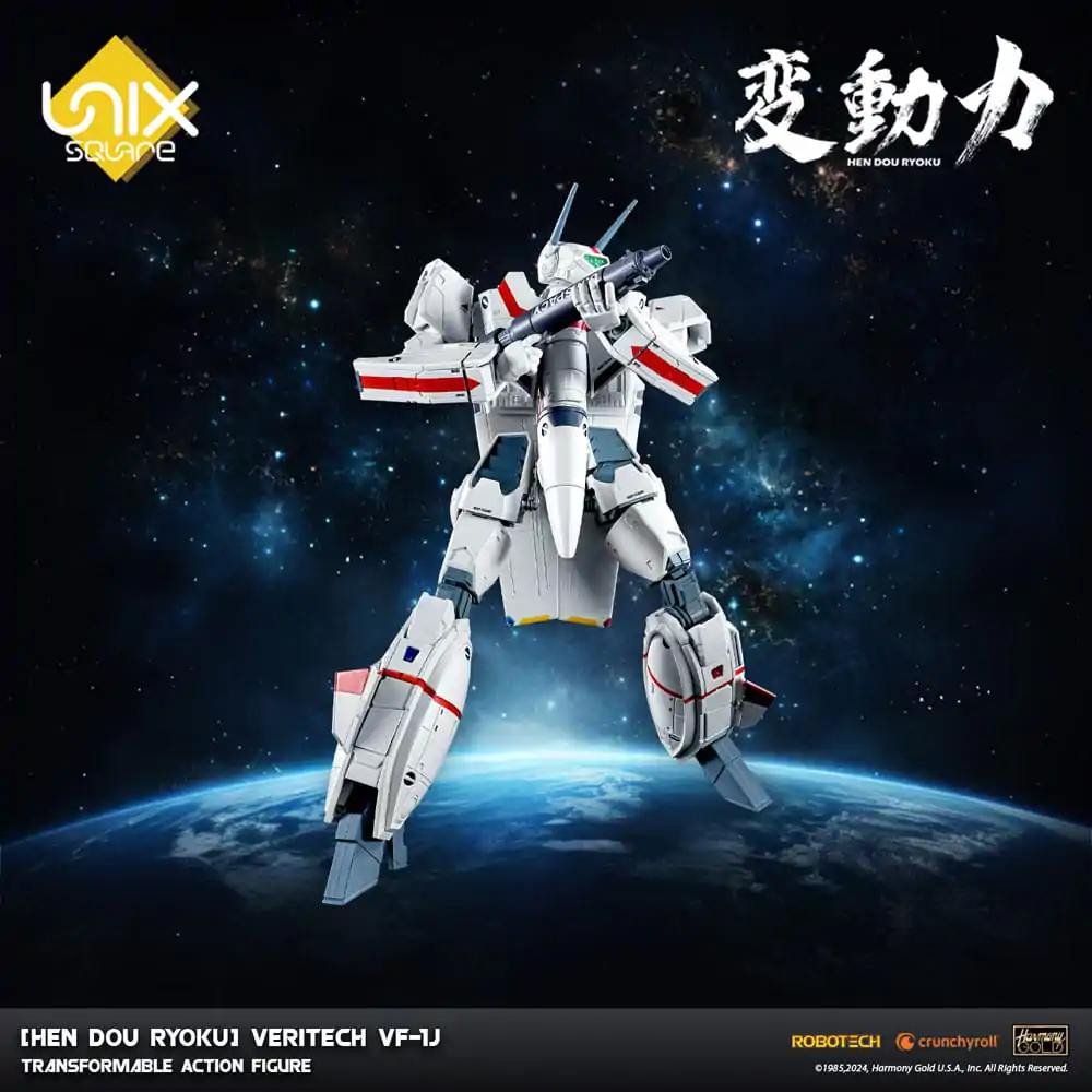 Hen Dou Ryoku Veritech Diecast akciófigura VF-1J 21 cm termékfotó