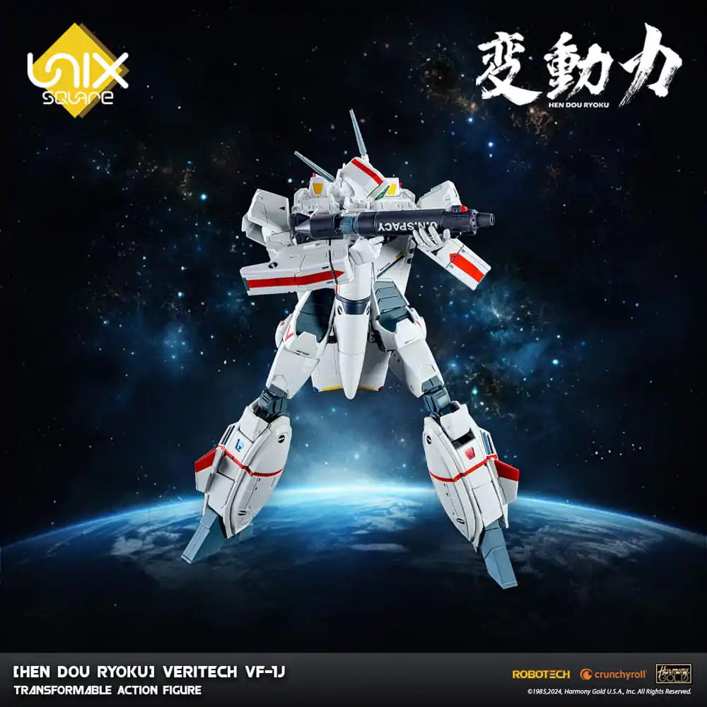 Hen Dou Ryoku Veritech Diecast akciófigura VF-1J 21 cm termékfotó