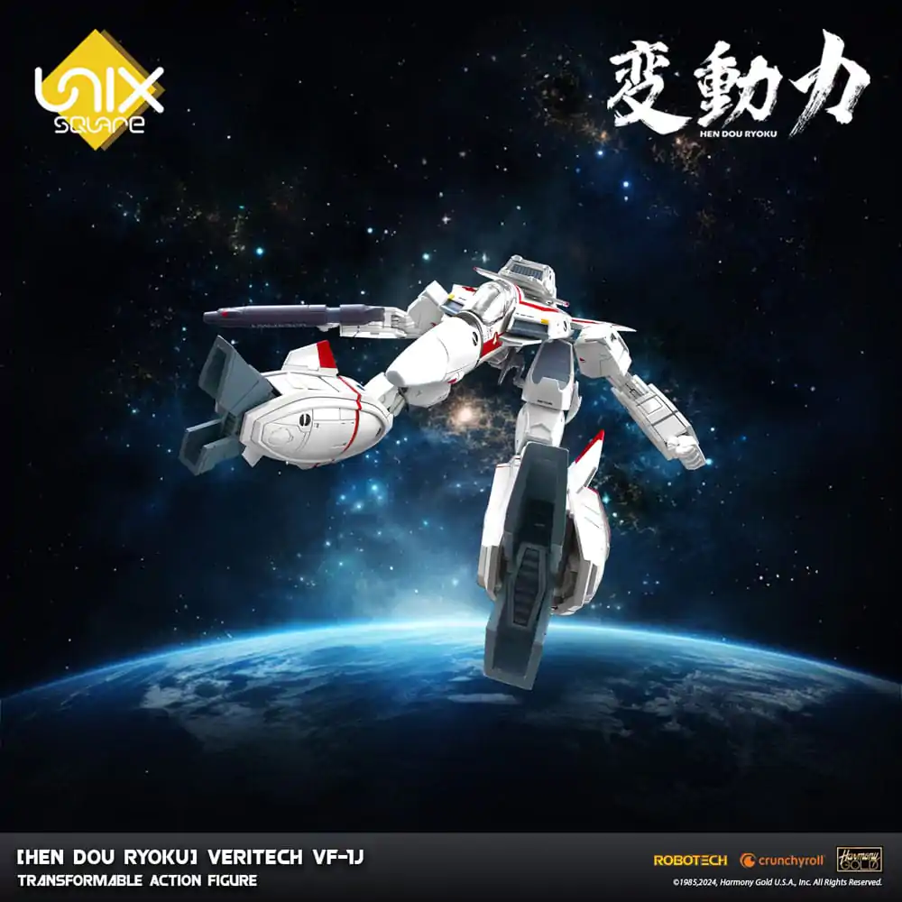 Hen Dou Ryoku Veritech Diecast akciófigura VF-1J 21 cm termékfotó