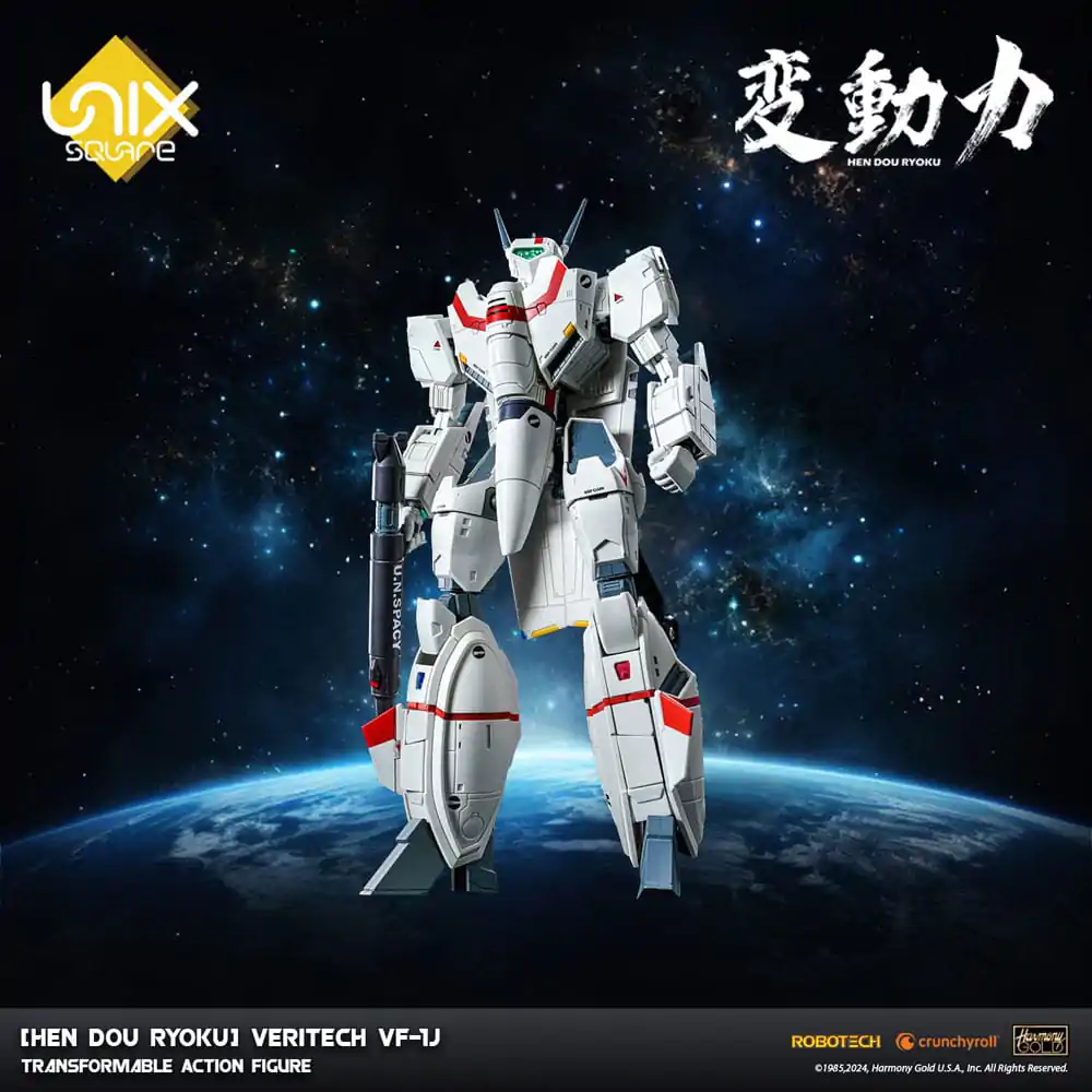 Hen Dou Ryoku Veritech Diecast akciófigura VF-1J 21 cm termékfotó