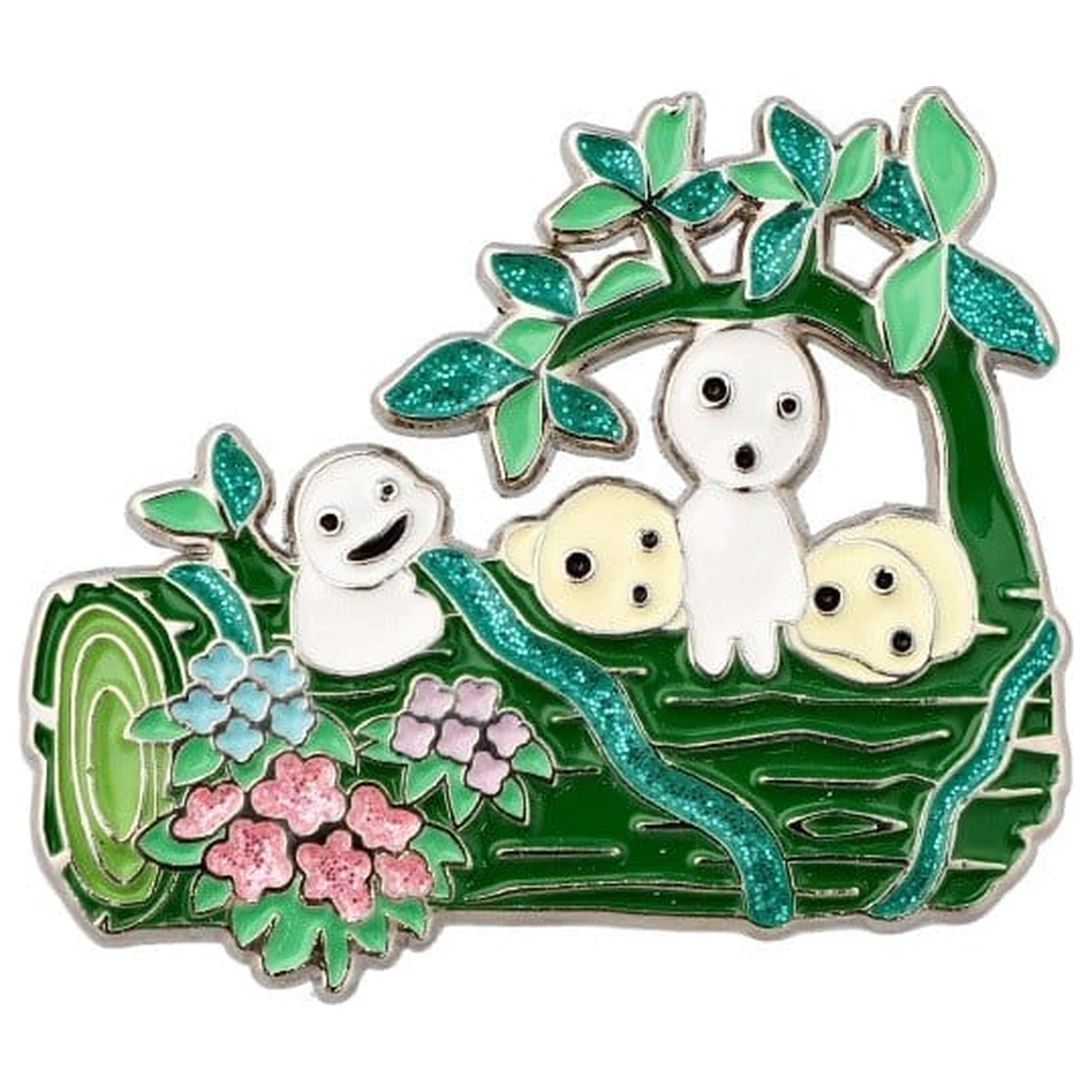 hercegnő Mononoke Kodama kitűző termékfotó
