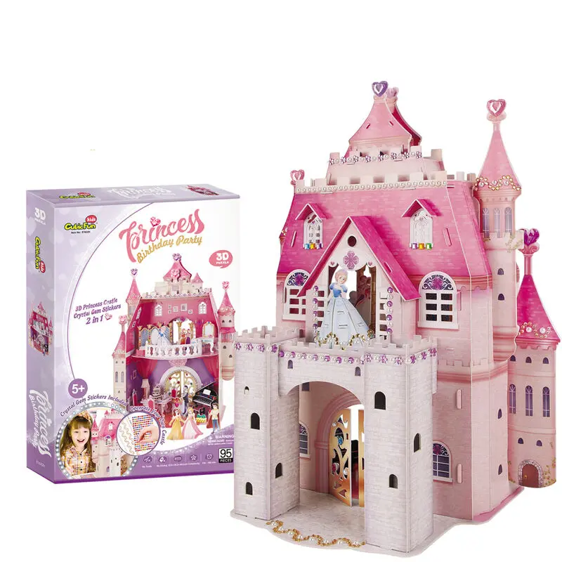 Hercegnős szülinapi pary 3D puzzle 95db termékfotó