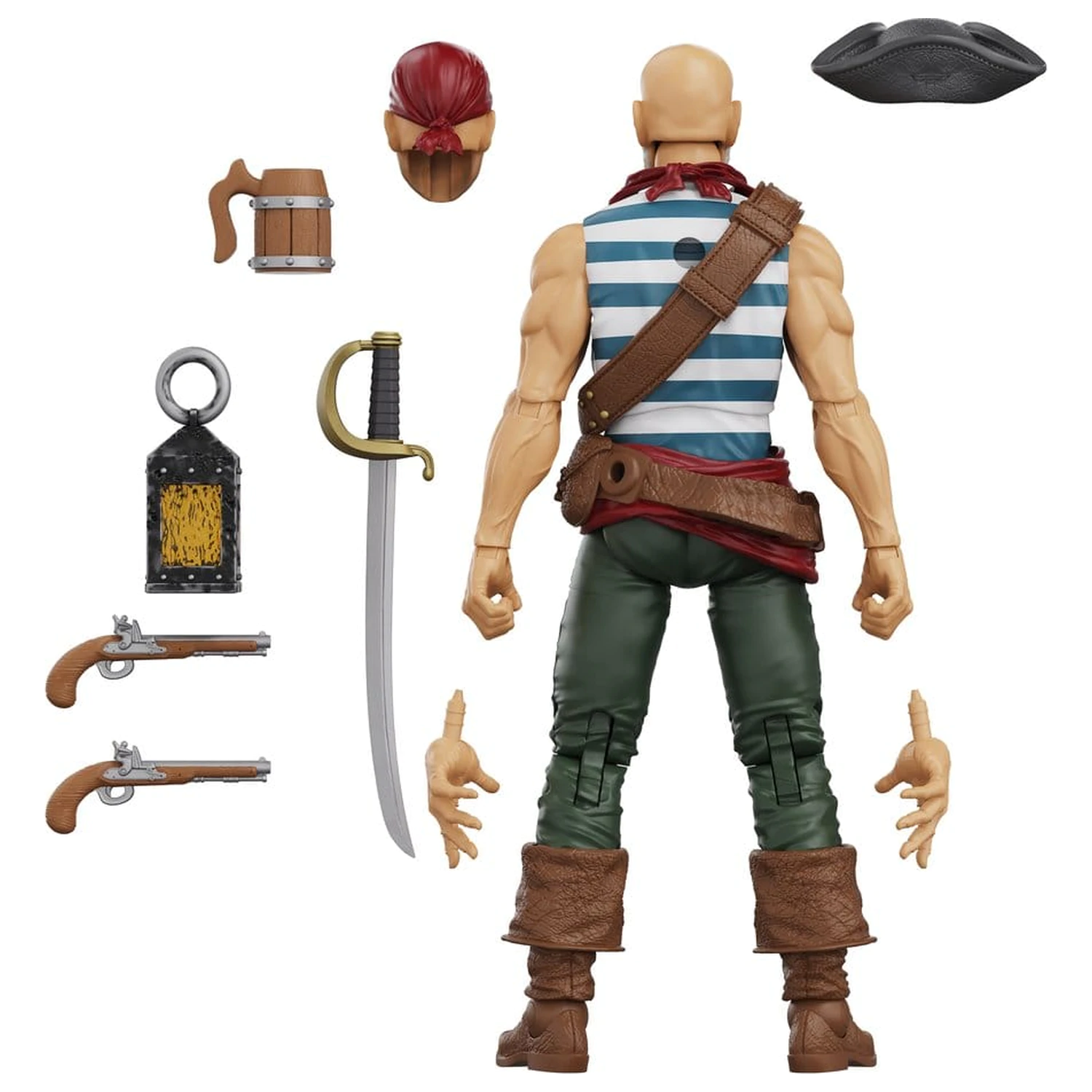 Hero H.A.C.K.S. Core akciófigura 1/18 Heroes and Villains Wave 1 Daniel Wright: Pirate Quartermaster termékfotó