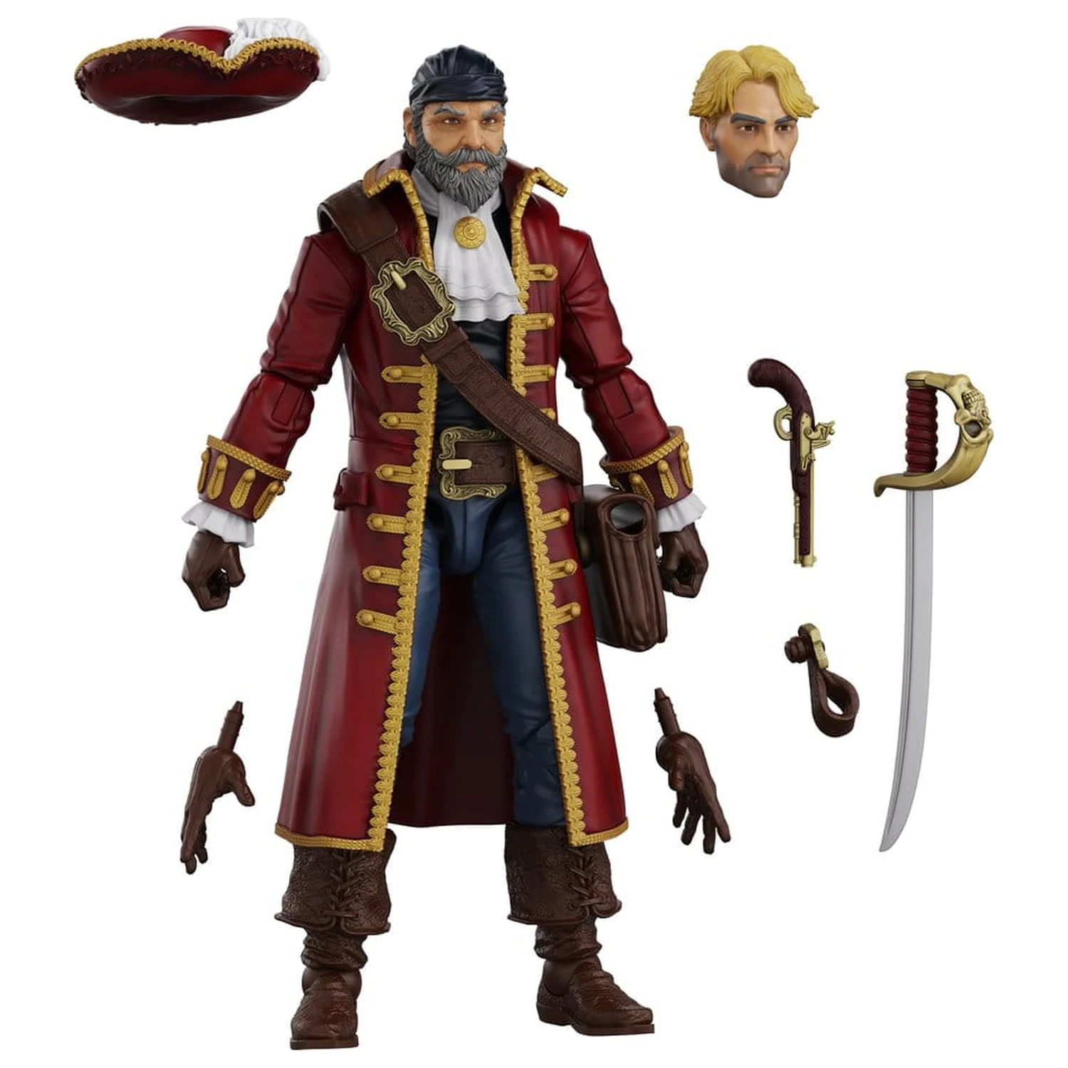 Hero H.A.C.K.S. Core akciófigura 1/18 Heroes and Villains Wave 1 John Bradford: Captain of the Temporal Voyager termékfotó