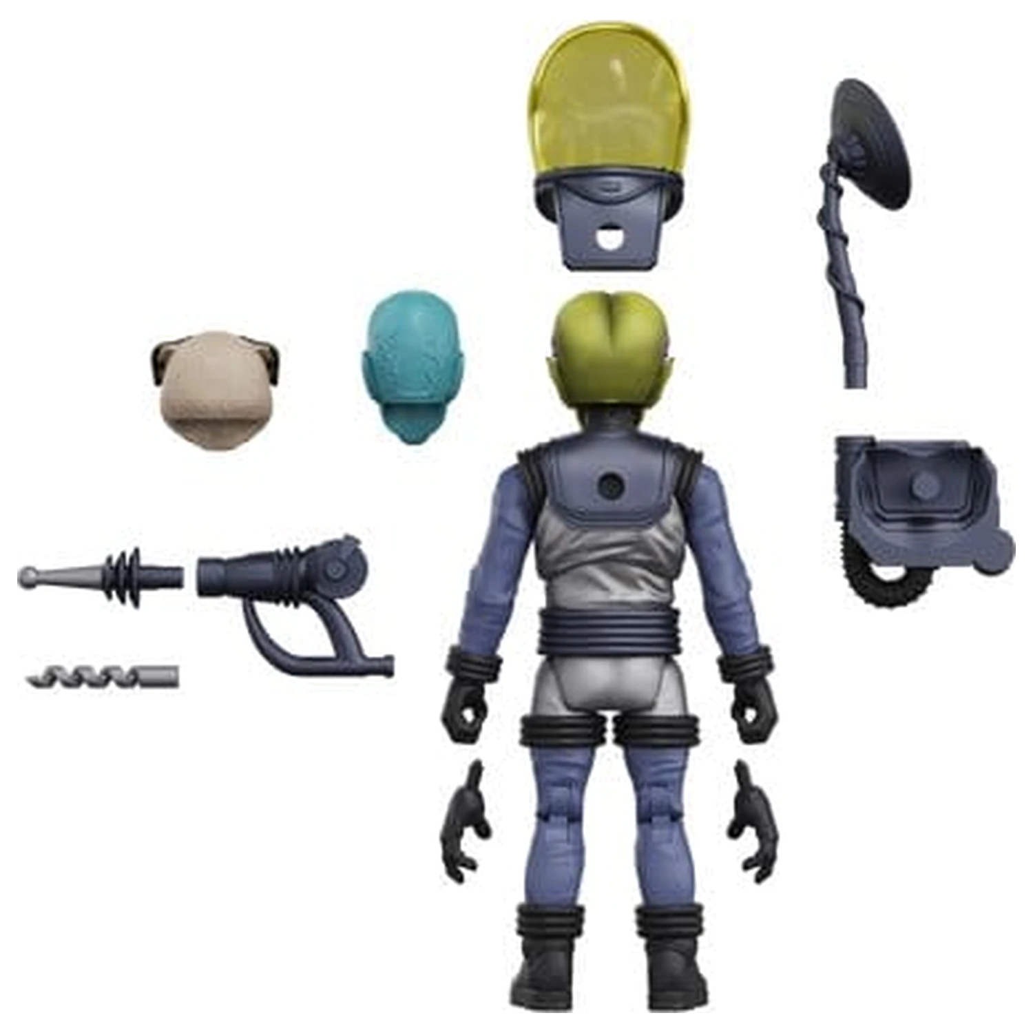 Hero H.A.C.K.S. Core akciófigura 1/18 Heroes and Villains Wave 1 Zarko Resources Inc.: Galactic Prospectors termékfotó