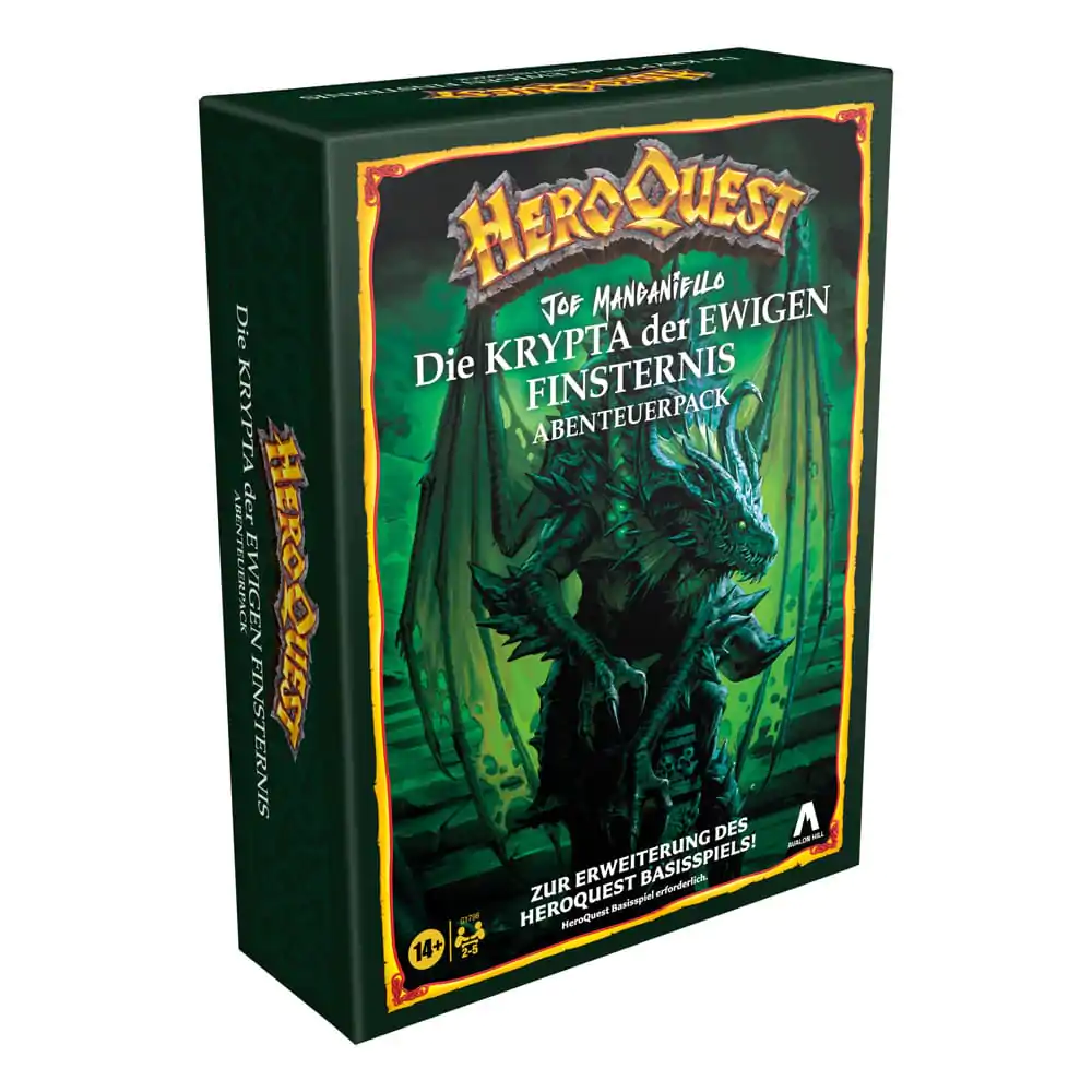 HeroQuest Die Krypta der ewigen Finsternis Quest Pack német nyelvű társasjáték kiegészítő termékfotó