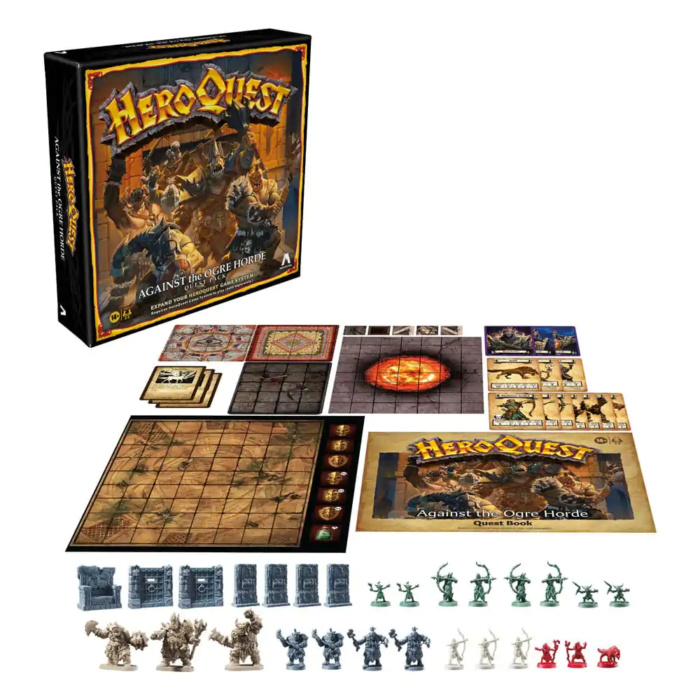 HeroQuest Expansion Against the Orge Horde Quest Pack Angol nyelvű társasjáték kiegészítő termékfotó