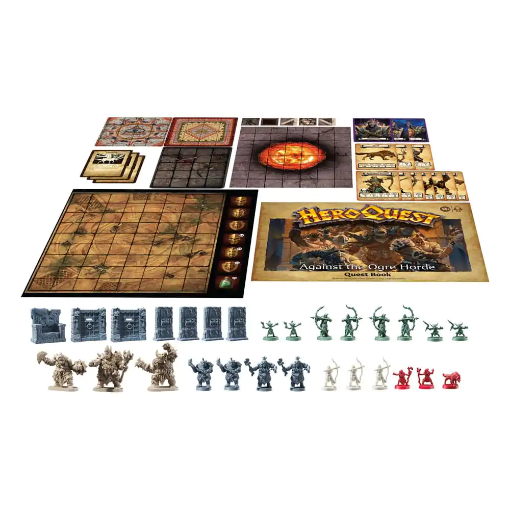 HeroQuest Expansion Against the Orge Horde Quest Pack Angol nyelvű társasjáték kiegészítő termékfotó