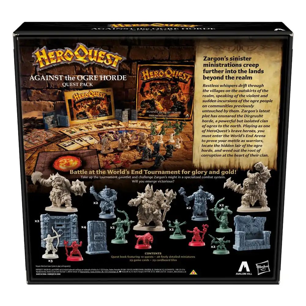 HeroQuest Expansion Against the Orge Horde Quest Pack Angol nyelvű társasjáték kiegészítő termékfotó