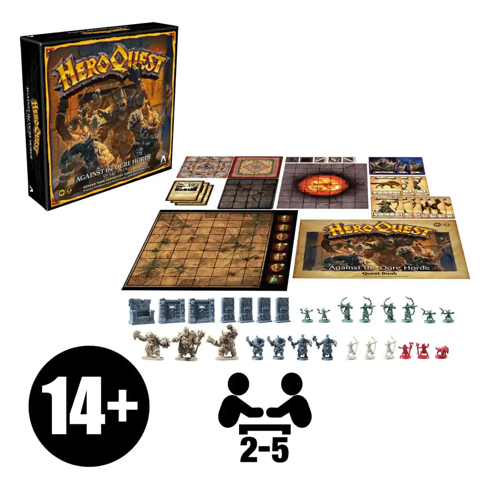 HeroQuest Expansion Against the Orge Horde Quest Pack Angol nyelvű társasjáték kiegészítő termékfotó
