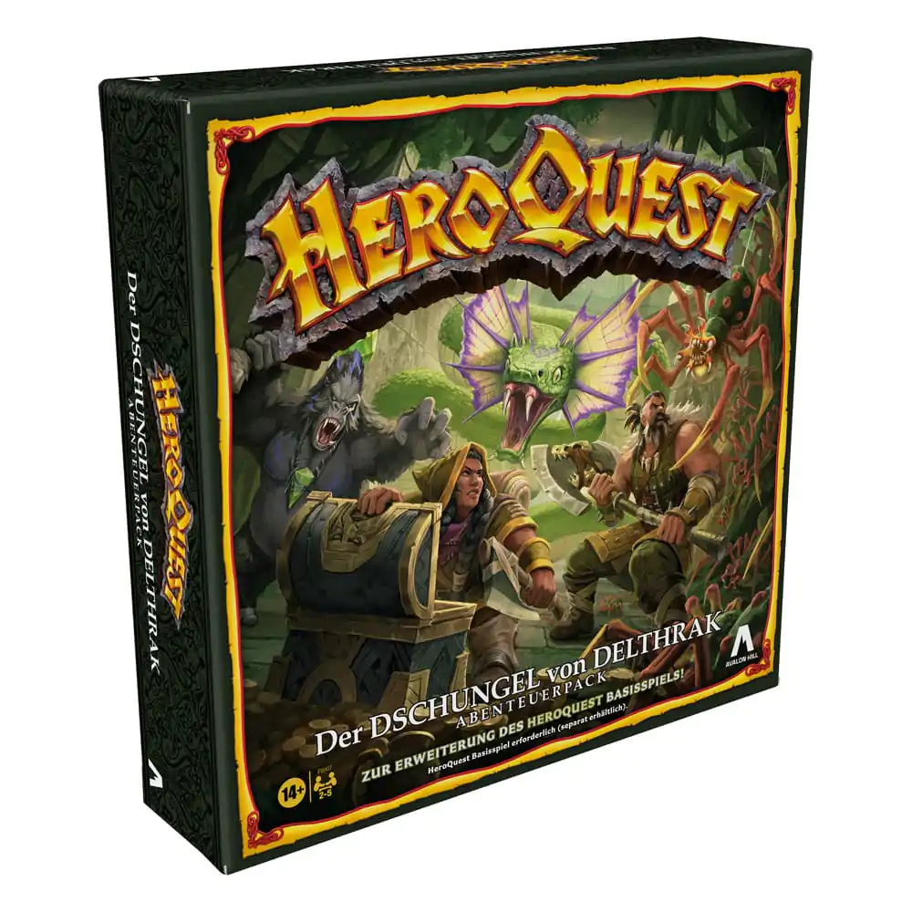 HeroQuest Expansion Der Dschungel von Delthrak Quest Pack német nyelvű társasjáték termékfotó