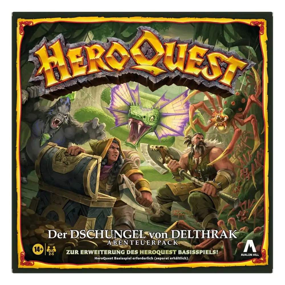 HeroQuest Expansion Der Dschungel von Delthrak Quest Pack német nyelvű társasjáték termékfotó