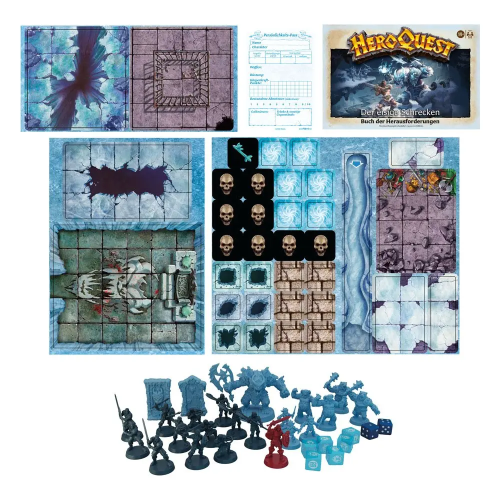 HeroQuest Board Game Expansion Der eisige Schrecken Quest Pack german termékfotó