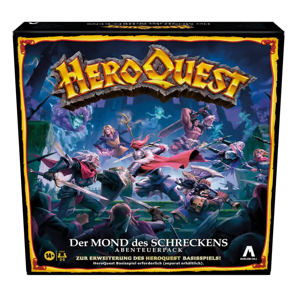 HeroQuest Expansion Der Mond des Schreckens Quest Pack Német nyelvű társasjáték termékfotó