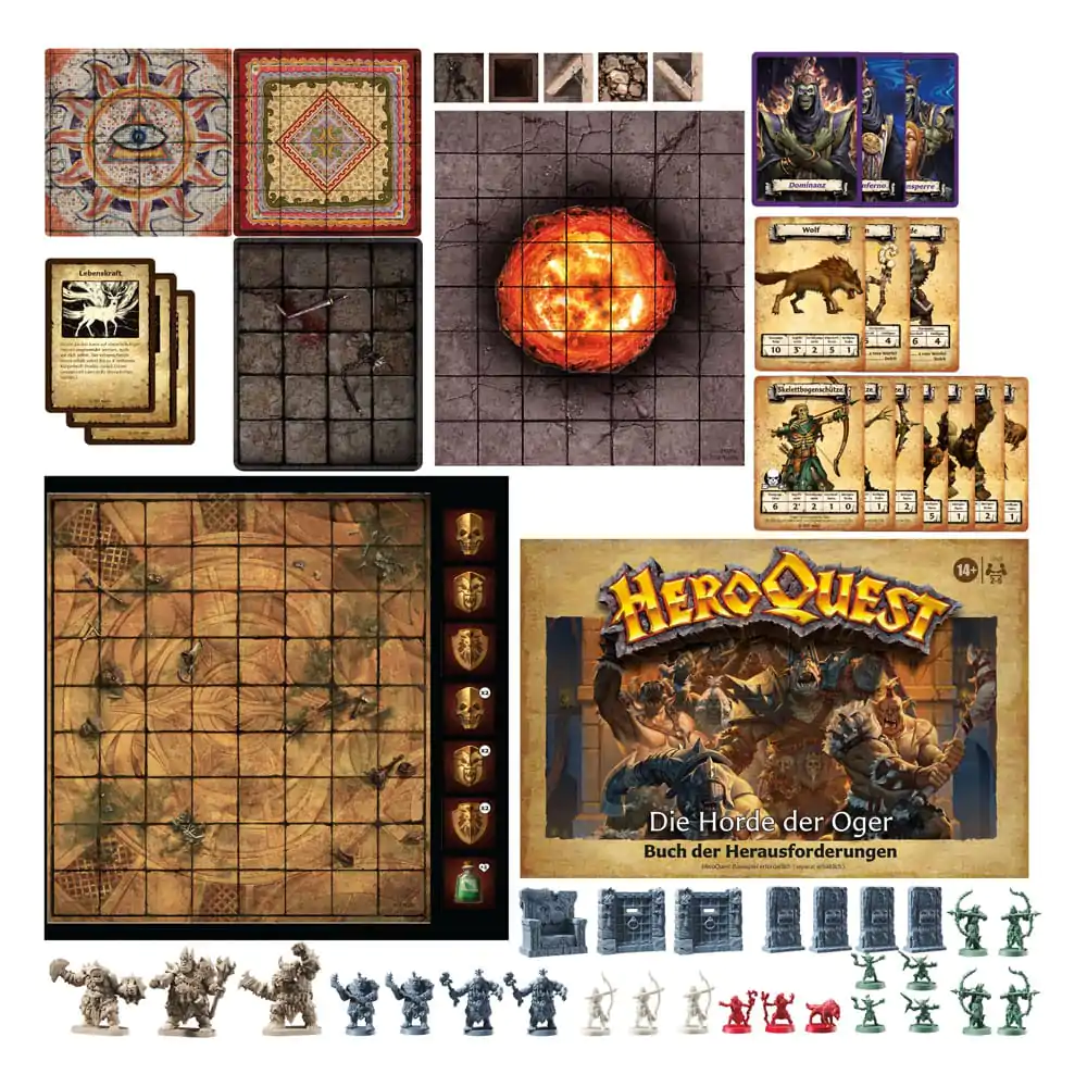 HeroQuest Board Game Expansion Die Horde der Oger Quest Pack *German Version* termékfotó