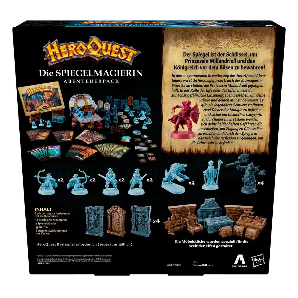 HeroQuest Board Game Expansion Die Spiegelmagierin Quest Pack *German Version* termékfotó