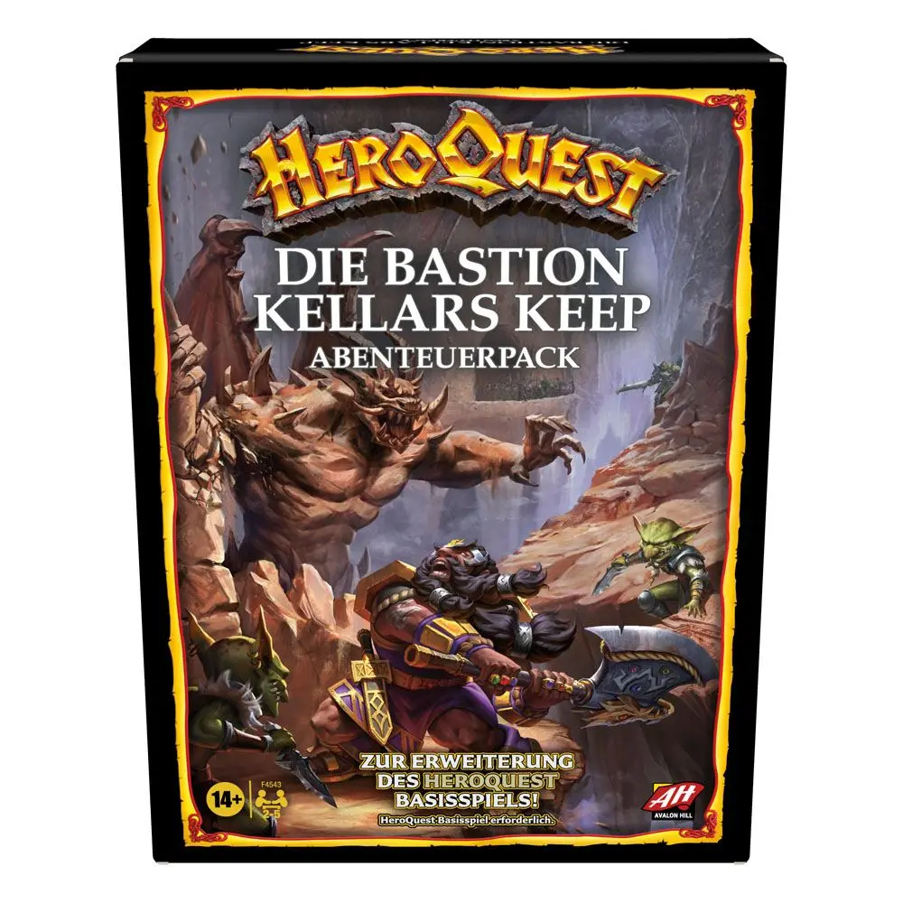 HeroQuest Expansion HeroQuest Die Bastion Kellars Keep Quest Pack Német nyelvű társasjáték kiegészítő termékfotó