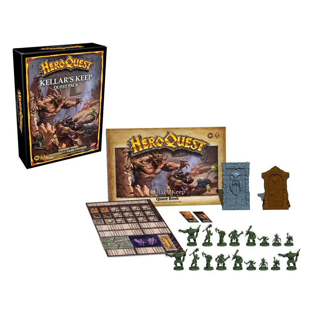 HeroQuest Expansion Kellar&#039;s Keep Quest Pack Angol nyelvű társasjáték kiegészítő termékfotó