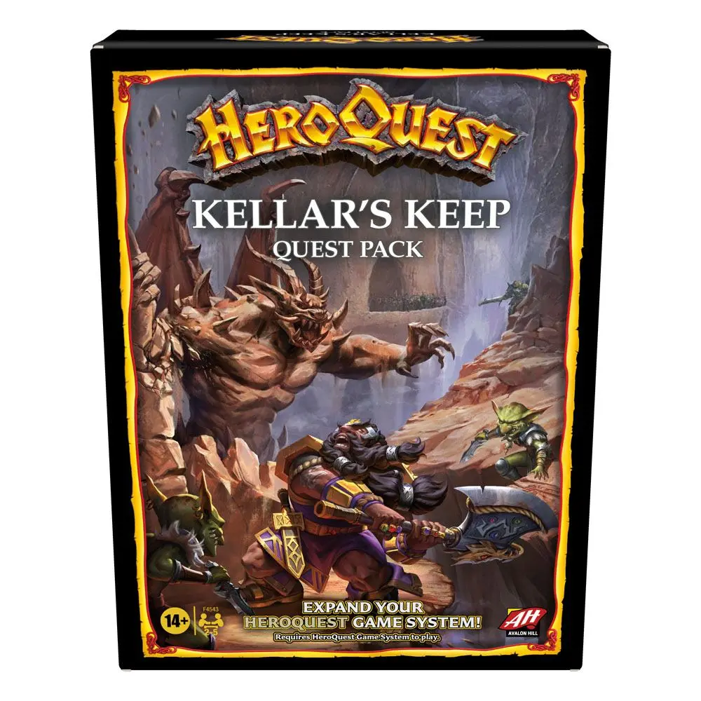 HeroQuest Expansion Kellar&#039;s Keep Quest Pack Angol nyelvű társasjáték kiegészítő termékfotó