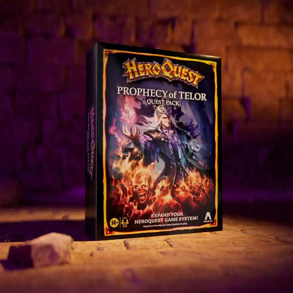 HeroQuest Expansion Prophecy of Telor Quest Pack Angol nyelvű társasjáték termékfotó
