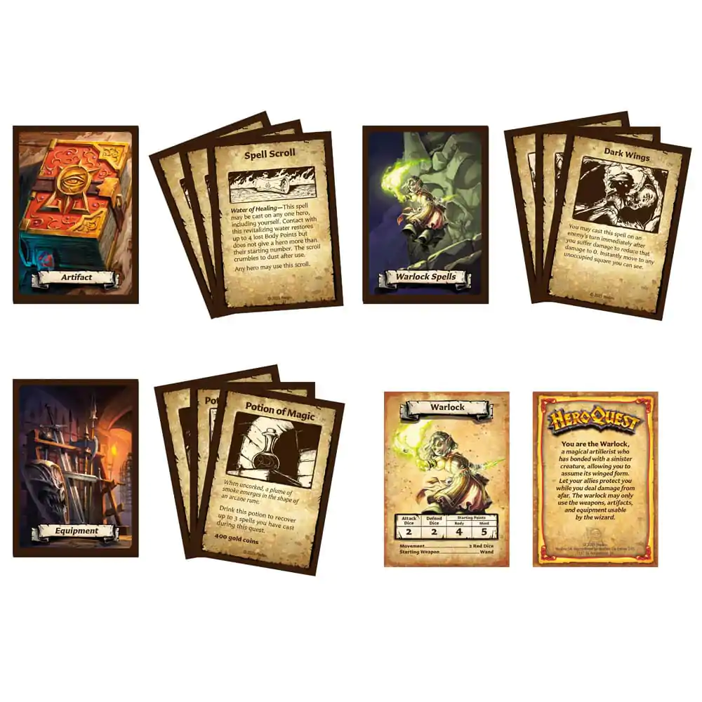HeroQuest Expansion Prophecy of Telor Quest Pack Angol nyelvű társasjáték termékfotó