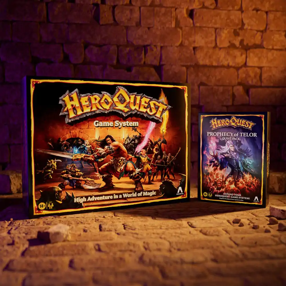 HeroQuest Expansion Prophecy of Telor Quest Pack Angol nyelvű társasjáték termékfotó