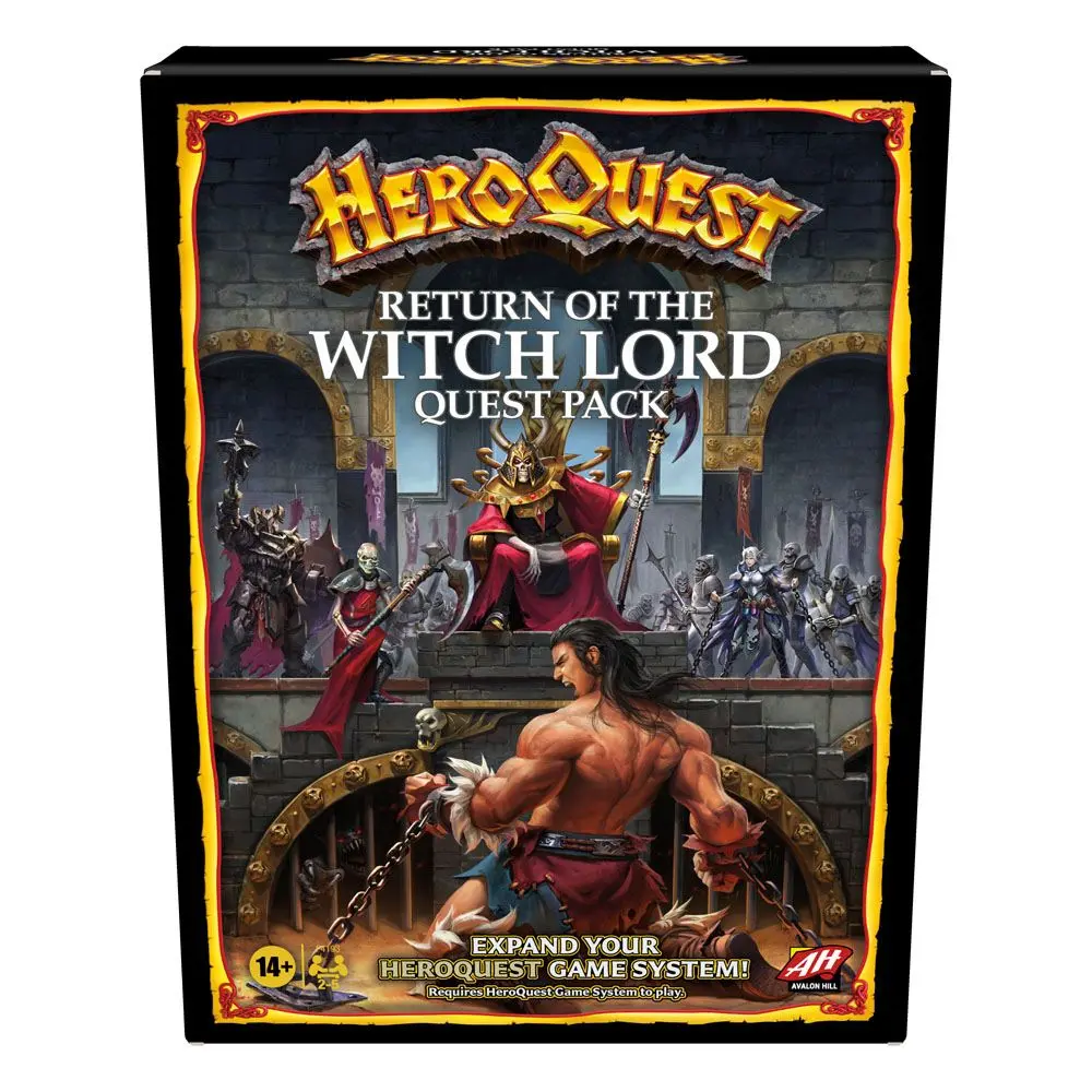 HeroQuest Expansion Return of the Witch Lord Quest Pack Angol nyelvű társasjáték termékfotó