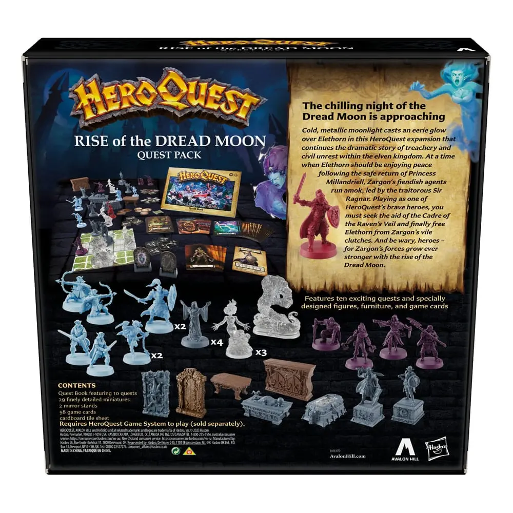 HeroQuest Board Game Expansion Rise of the Dread Moon Quest Pack *English Version* termékfotó