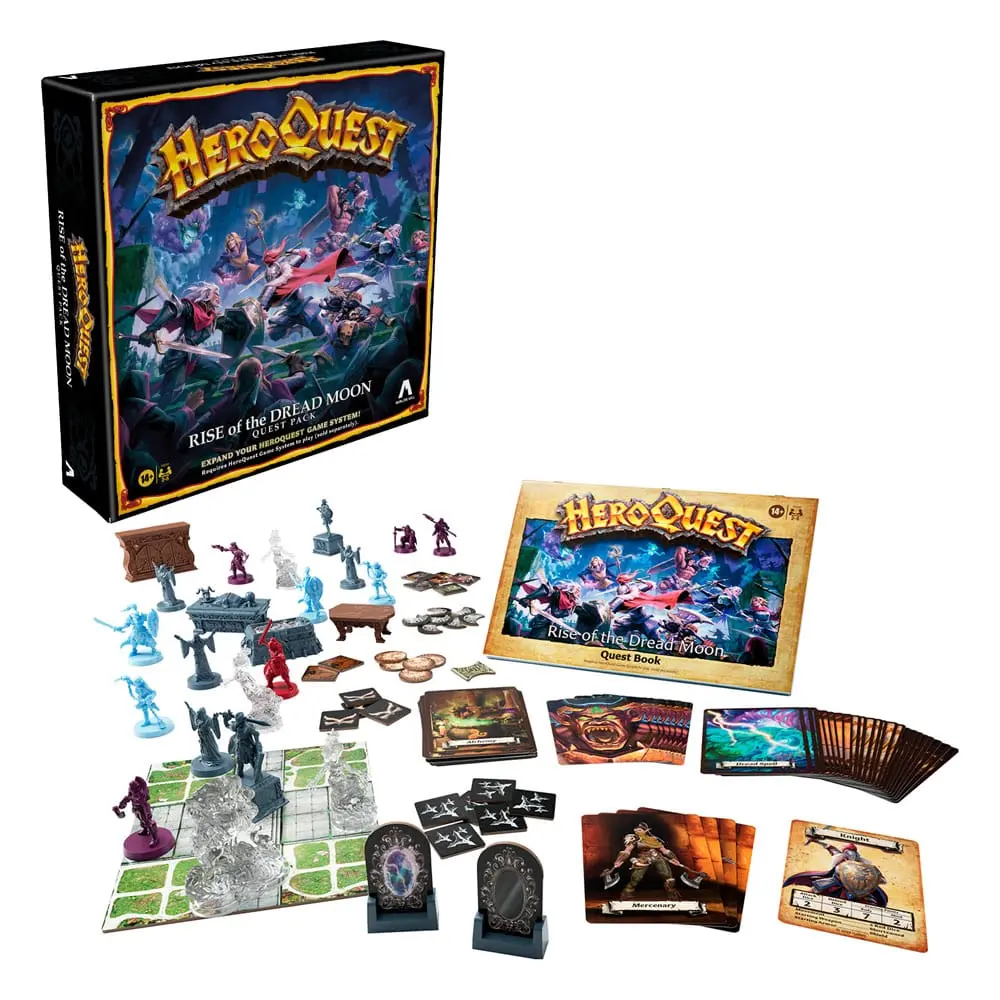 HeroQuest Board Game Expansion Rise of the Dread Moon Quest Pack *English Version* termékfotó