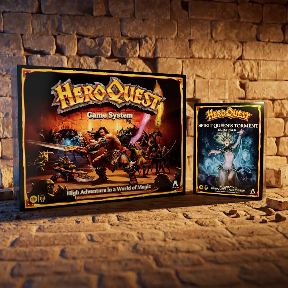 HeroQuest Expansion Spirit Queen's Torment Quest Pack Angol nyelvű társasjáték termékfotó