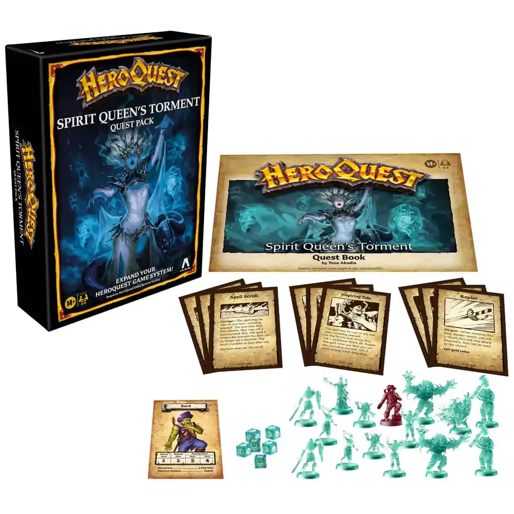 HeroQuest Expansion Spirit Queen's Torment Quest Pack Angol nyelvű társasjáték termékfotó