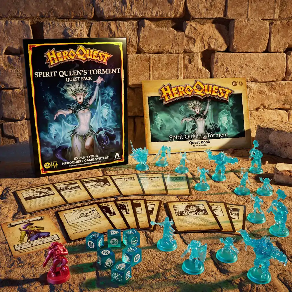 HeroQuest Expansion Spirit Queen's Torment Quest Pack Angol nyelvű társasjáték termékfotó