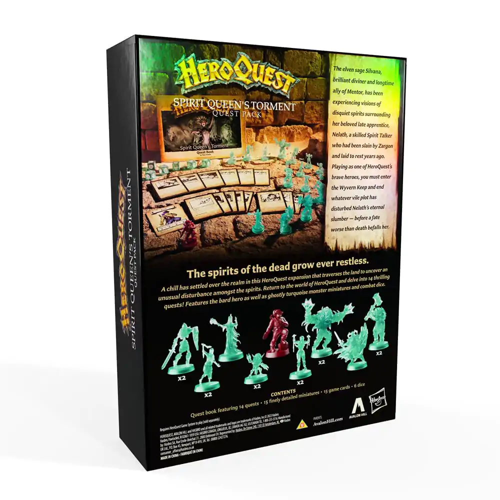 HeroQuest Expansion Spirit Queen's Torment Quest Pack Angol nyelvű társasjáték termékfotó