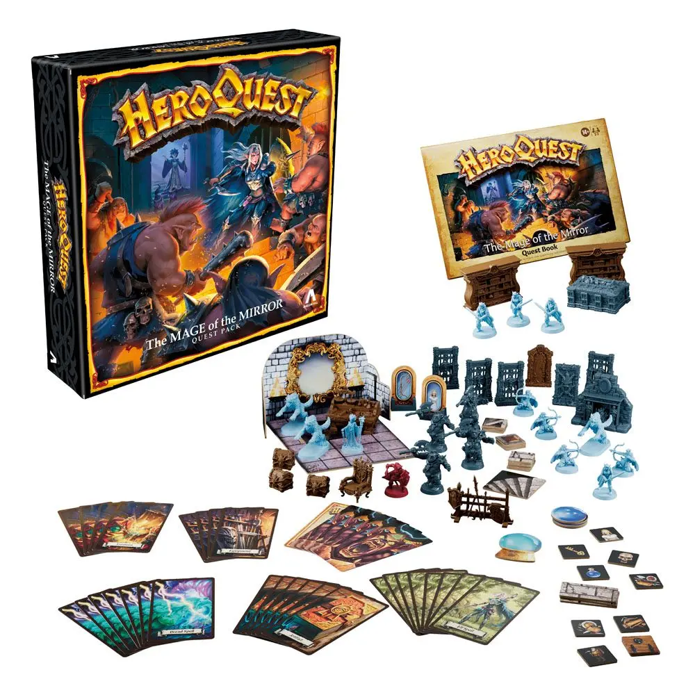 HeroQuest Expansion The Mage of the Mirror Quest Pack Angol nyelvű társasjáték kiegészítő termékfotó