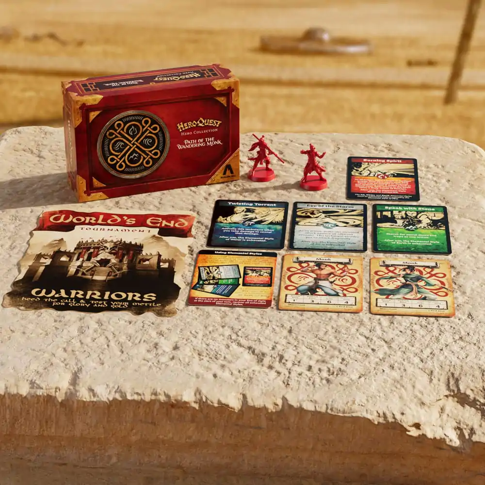 HeroQuest Hero Collection Miniatures Path of the Wandering Monk Angol nyelvű termékfotó